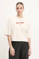 Bavlněné tričko Puma