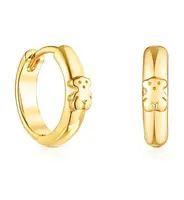 Tous Pozlacené kruhové náušnice Basics 1003912000