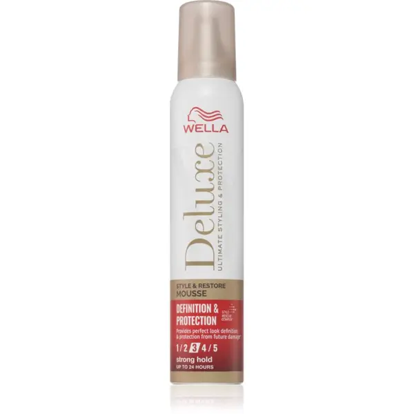 Wella Deluxe Definition & Protection pěnové tužidlo pro bohatý objem 200 ml