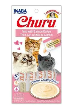 Churu Cat purée tuna with salmon 4x14g