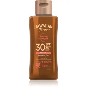 Hawaiian Tropic Glowing Protection Dry Oil suchý olej na opalování SPF 30 75 ml