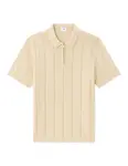 Pánske polo tričko Celio Nedude v béžovej farbe
