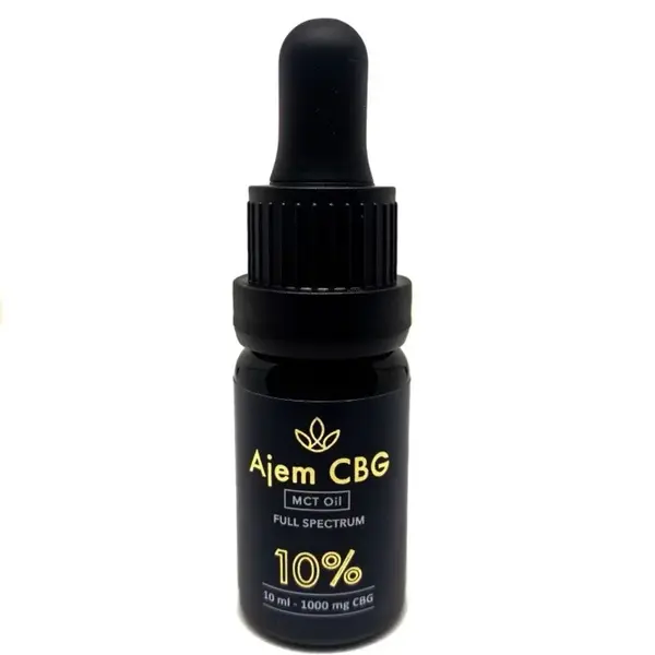 AjemFIT Fullspectrum CBG 10% (MCT olej) - 10ml
