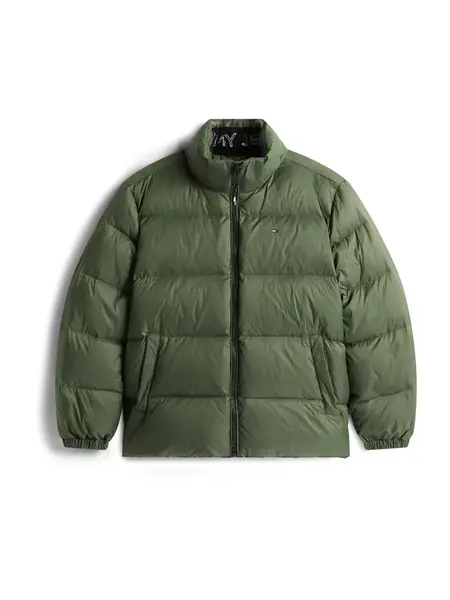 Tommy Jeans Zimná bunda 'ESSENTIAL'  olivová