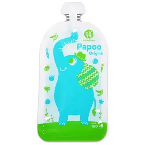 Petite&Mars Papoo kapsička na jídlo Elephant 6x150 ml