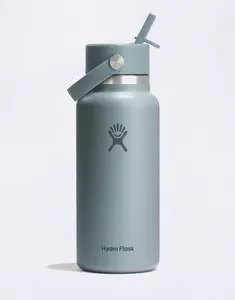 Hydro Flask Wide Mouth with Flex Straw Cap (946 ml) Shale Gray