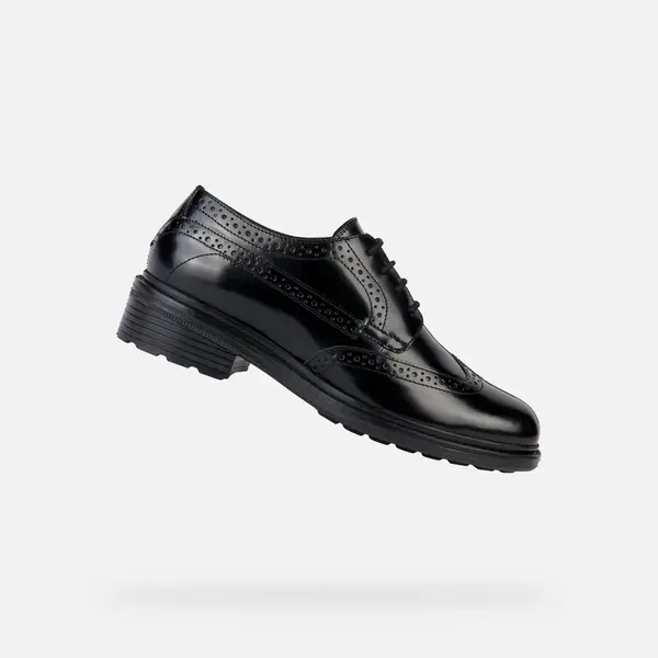 Černé dámské boty Geox Walk Pleasure