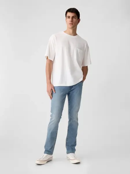 GAP Džíny slim softflex - Pánské