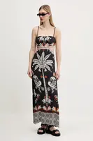 Šaty Superdry černá barva, maxi, W8011874A-F4N