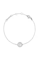 Postříbřený náramek Daniel Wellington