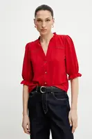 Košile Morgan CELYSE dámská, červená barva, regular, CELYSE