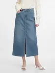 Blue women's denim maxi skirt ORSAY - Women's