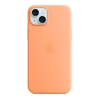 Pouzdro Silicone Case with MagSafe pro Apple iPhone 15 Plus, orange sorbet