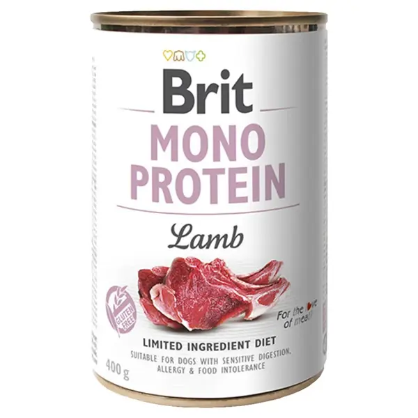 BRIT Mono Protein Lamb konzerva pro psy 400 g
