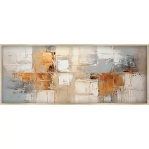 Euroart KOVOVÝ OBRAZ, abstraktní, 60/120/4 cm