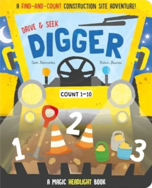Drive & Seek Digger - A Magic Find & Count Adventure - Jenny Copper