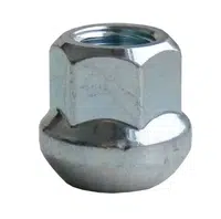 Disková matice M12x1,5, výška 21 mm, klíč 17, pro Škoda 105 - Ferdus 11.58 Varianta: M12x1.5. výška 21 mm. klíč 17. pro Škoda 105
