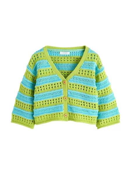 Next Kardigán  svetlomodrá / svetlozelená