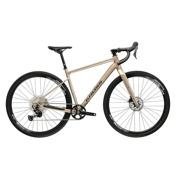 Gravel kolo Kross Esker 5.0 28" - model 2026 XS (17", 163-170 cm) hnědá/černá/mat