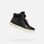 Black Girls Geox Skylin Sneakers - Girls