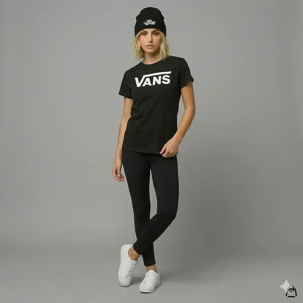 Vans WM Flying V Crew Tee L