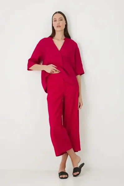 Lněné kalhoty Medicine