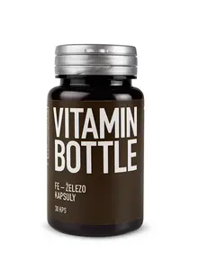 VITAMIN BOTTLE Fe Železo 30 kapslí