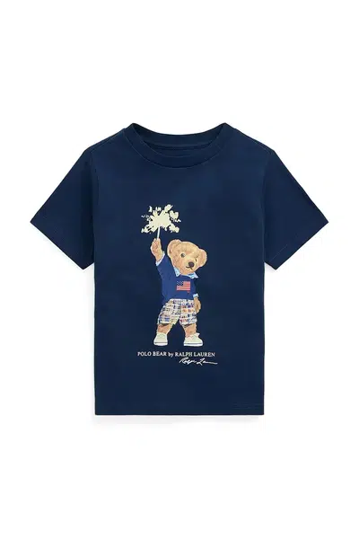 Tričko Polo Ralph Lauren tmavomodrá barva, 322979103001