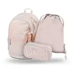 BAAGL SADA 3 Core Creamy: batoh, kabelka, taška