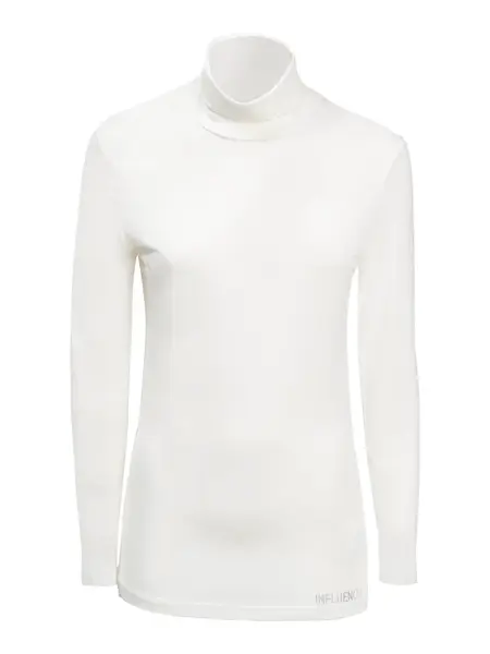 Influencer Tričko  biela