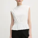 Halenka OUI dámská, bílá barva, hladká, 91991