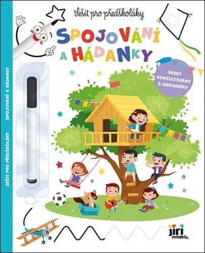 Sešit pro předškoláky Spojování a hádanky