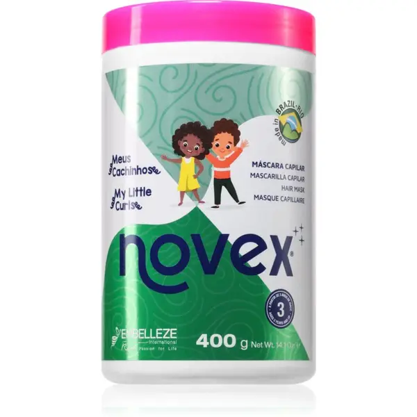 Novex My Little Curls maska na kučeravé vlasy pre deti 400 g