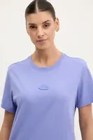 Bavlněné tričko The North Face Nature Relaxed fialová barva, NF0A8BVW0YI1