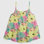 GAP Dětský květovaný top na ramínka - Holky