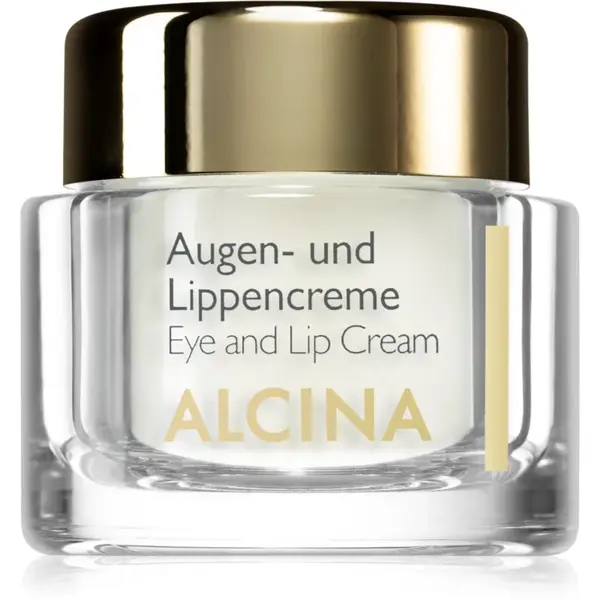Alcina Effective Care krém na oči a rty s vyhlazujícím efektem 15 ml