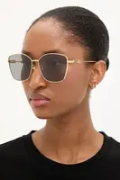 Sluneční brýle Gucci dámské, zlatá barva, GG1805SA