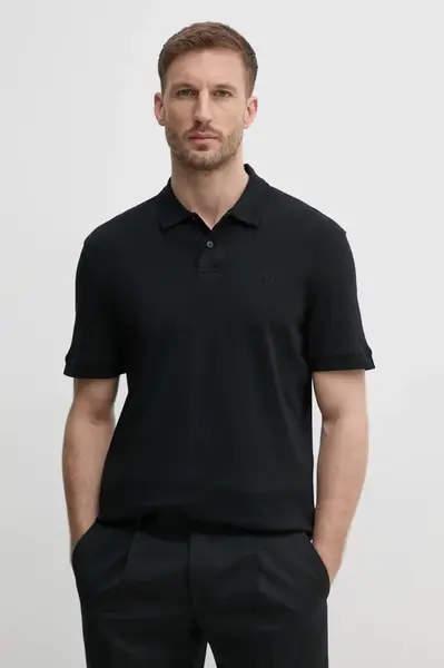 Bavlněné polo tričko BOSS Orange Pe_Interlock