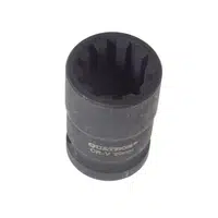 Klíč - nástrčná hlavice 1/2" 20 mm, 10hranná, na brzdy AUDI, PORSCHE - QUATROS QS70020