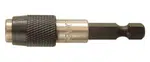 Držák - adaptér na bity 1/4" s aretací a magnetem, 60 mm - JONNESWAY D160MH1QD