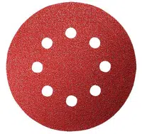 MAGG Brusný papírový kotouč P120, průměr 125 mm, 8 otvorů, sada 3 ks Zrnitost: P40