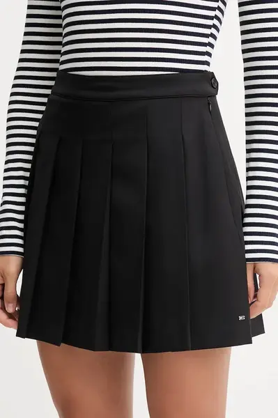 Vlněná sukně Tommy Hilfiger