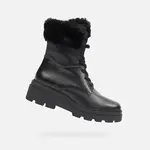 Black women's ankle boots Geox Felleny - Women's