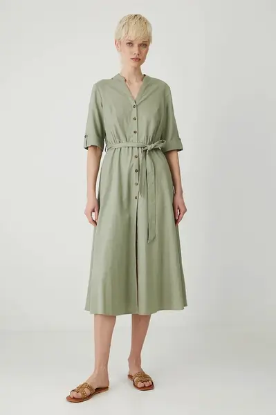 Lněné šaty Medicine