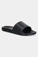 Pantofle Calvin Klein Jeans SLIDE AOP PRINT pánské, černá barva, YM0YM01269