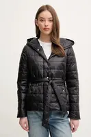 Bunda Sisley černá barva, přechodná, 233PLN05D