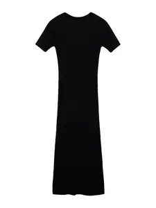 MANGO Šaty 'Nenufar'  čierna