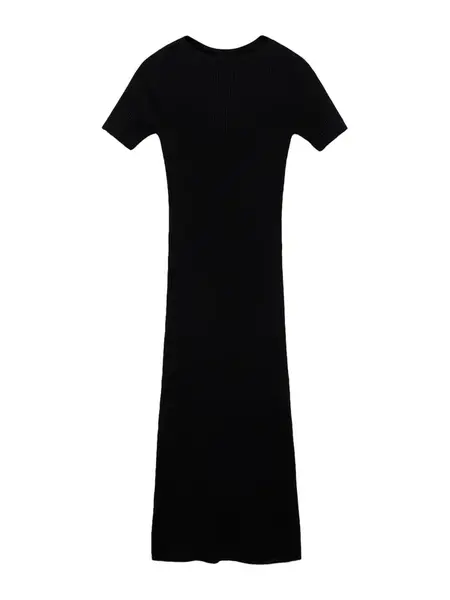 MANGO Šaty 'Nenufar'  čierna