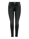 ONLY Džínsy 'HUSH'  čierny denim