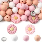 DIY Daisy Round Beads Findings Kits